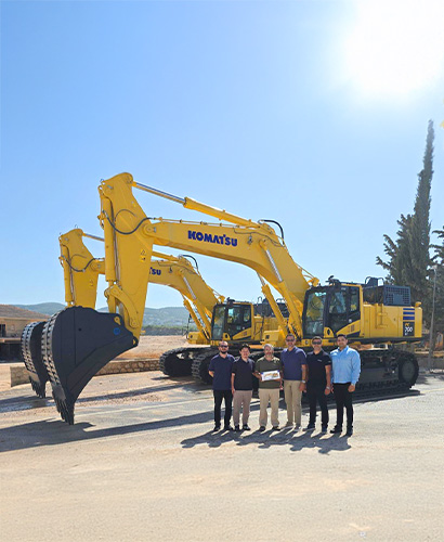 Herpa Maden, 2 Adet Komatsu PC700 ile Filosunu Gençleştirdi